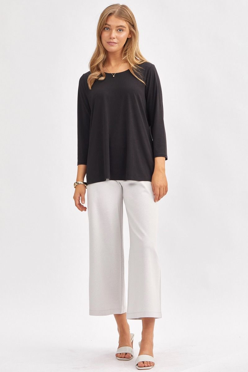 Dear Scarlett Signature Classic Round Neck Top in 7 Solid Colors