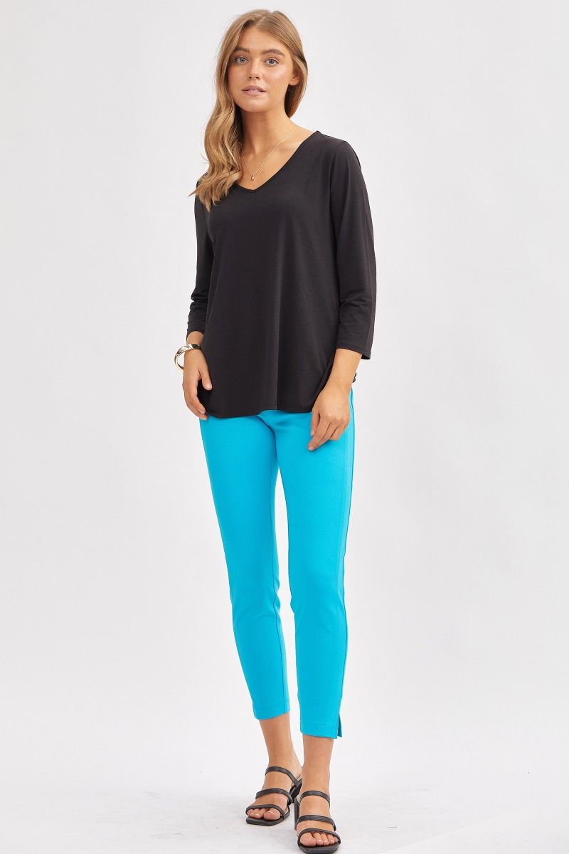 Dear Scarlett Signature Classic V-Neck Top in 8 Colors