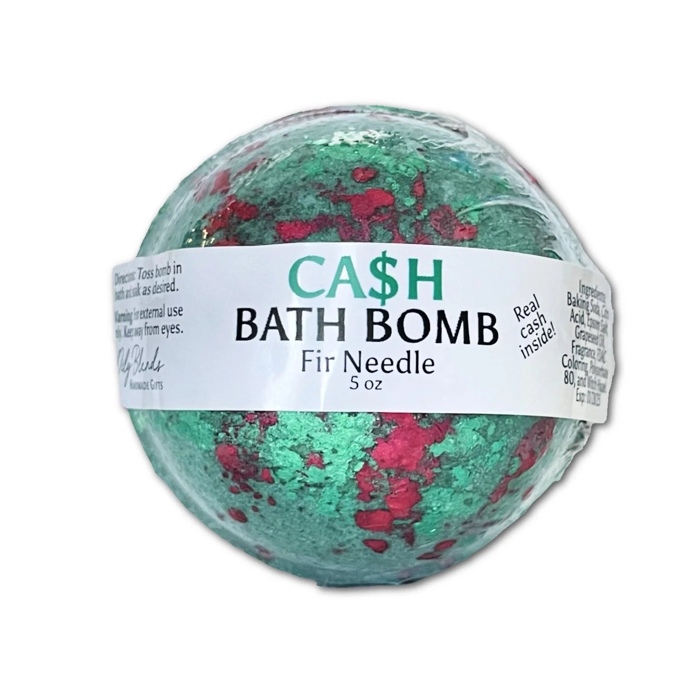 Oily Blends | Christmas Cash Money Bath Bombs