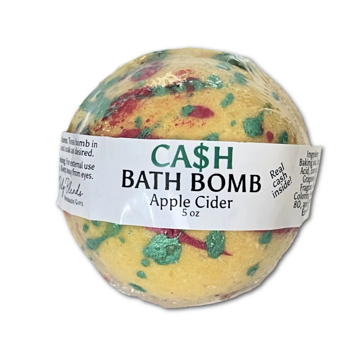 Oily Blends | Christmas Cash Money Bath Bombs