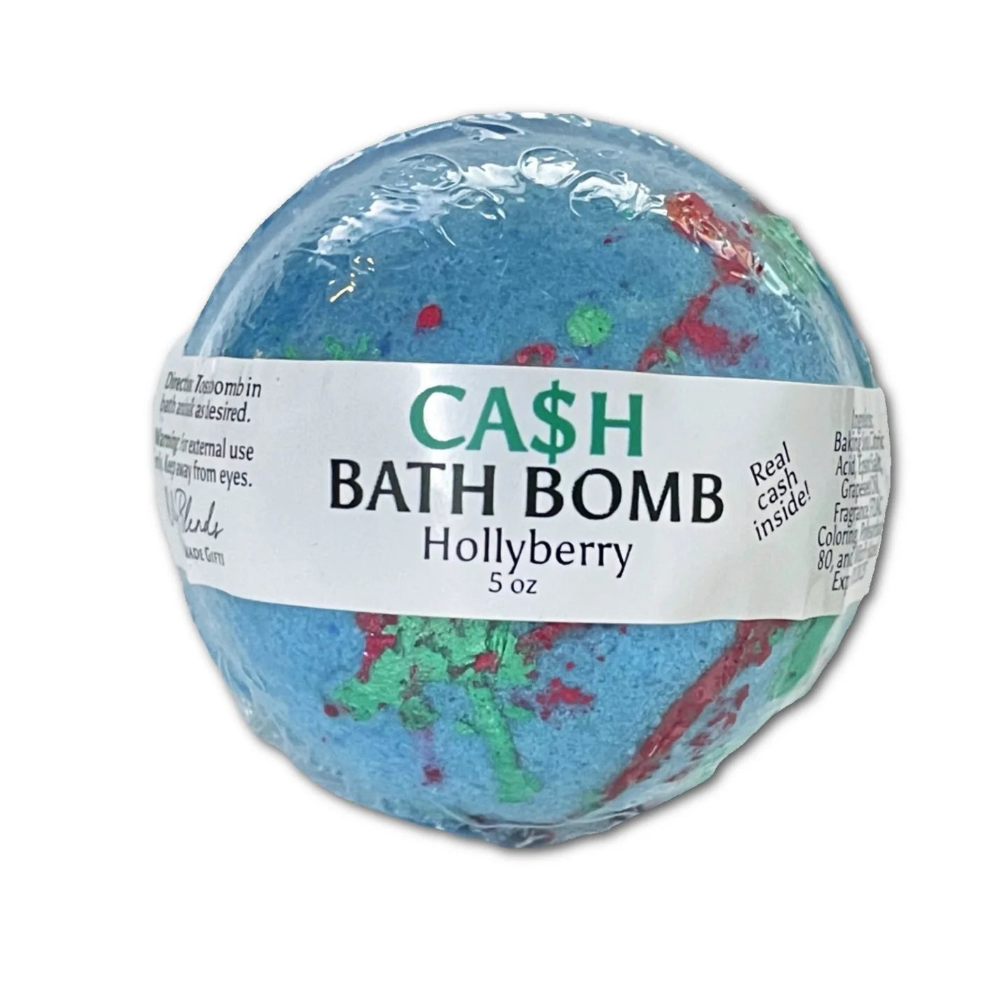 Oily Blends | Christmas Cash Money Bath Bombs