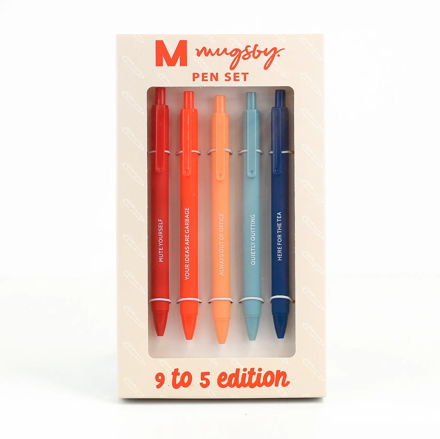 9-5 Edition Snarky Pen Sets