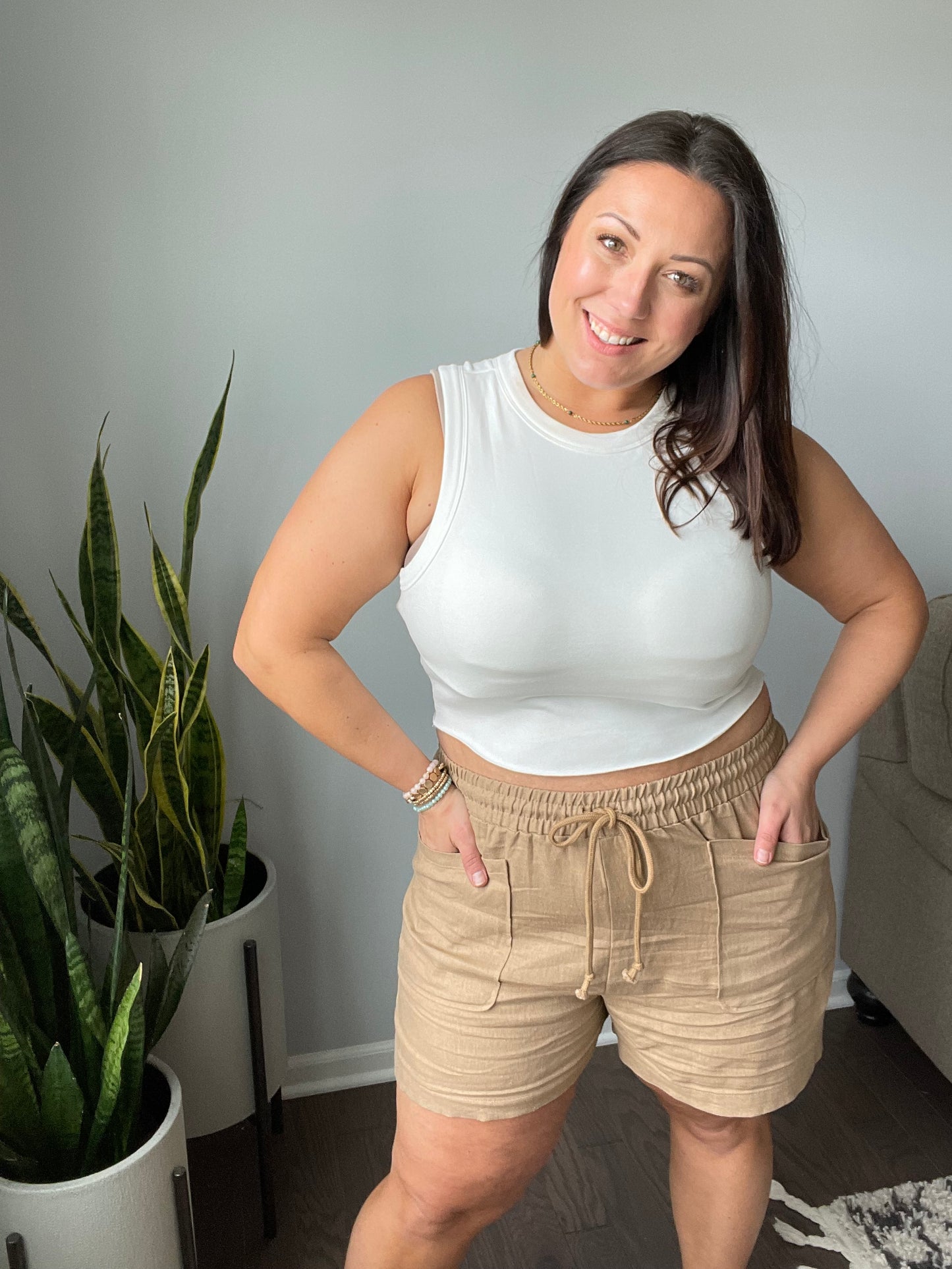 Best Friends Cropped Tank