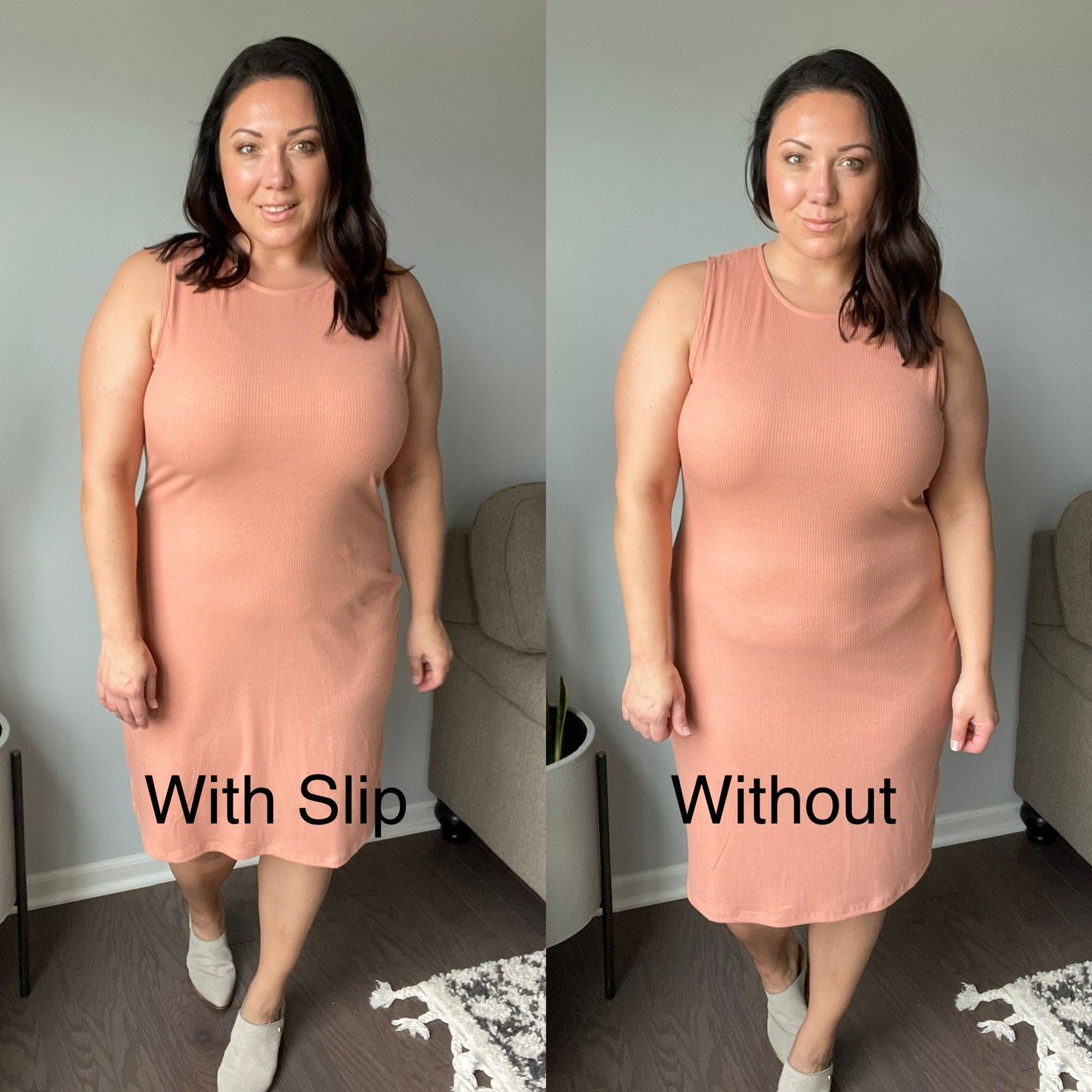 Smooth It Out Seamless Slip Dress (multiple colors)