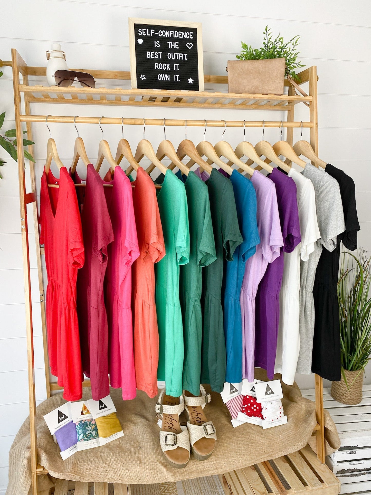 Michelle Mae Sarah Ruffle Top - Black