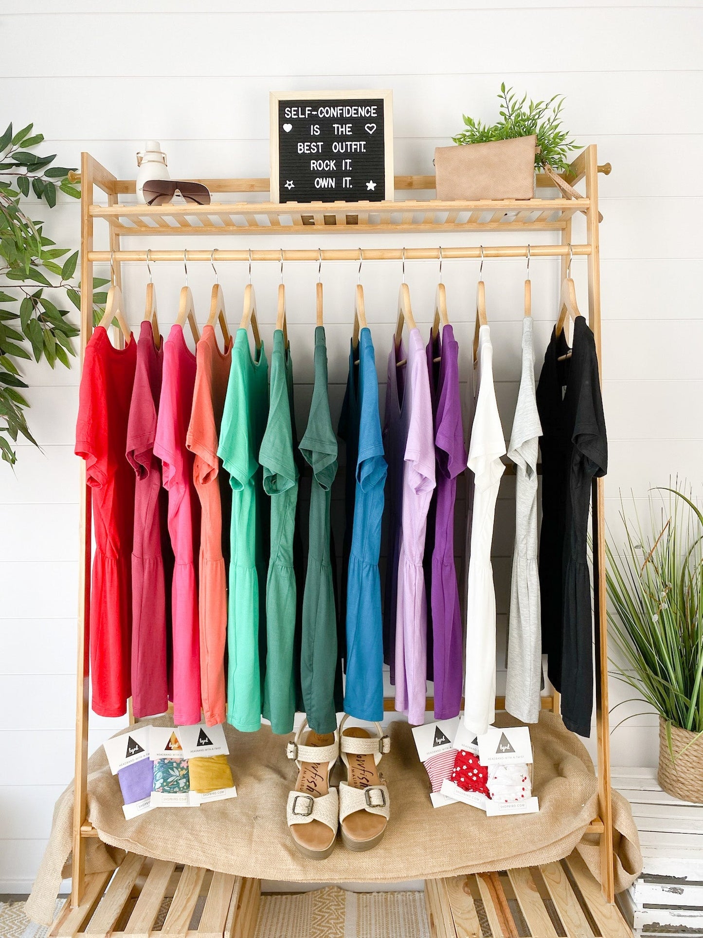 Michelle Mae Sarah Ruffle Top - Black